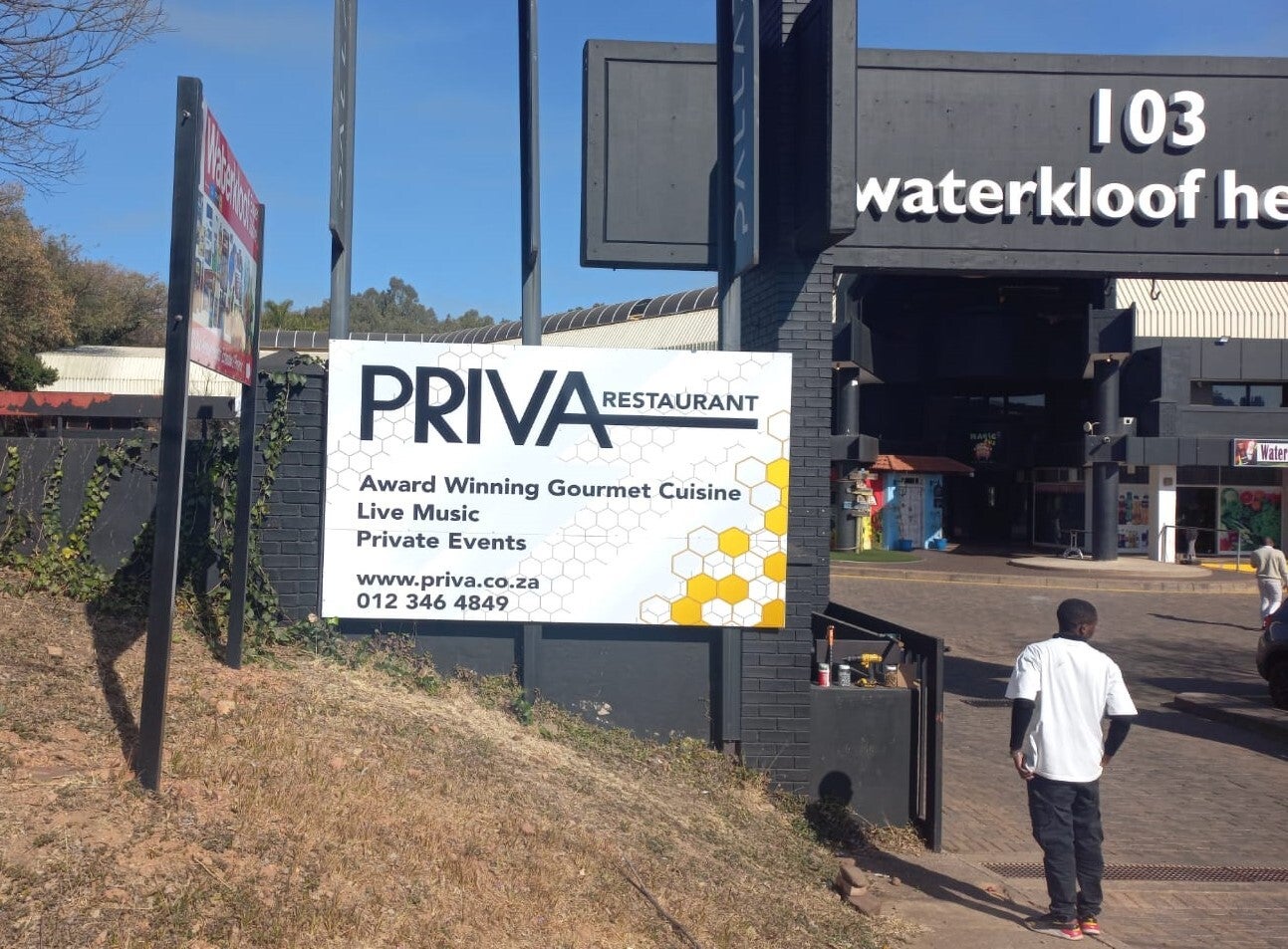Priva Restaurant getting a facelift with Signarama Pretoria Central