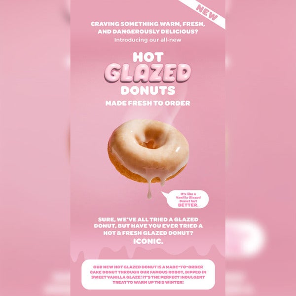 Donut King Takes Australia by Storm with its Irresistible 'Hot Glazed Donuts'