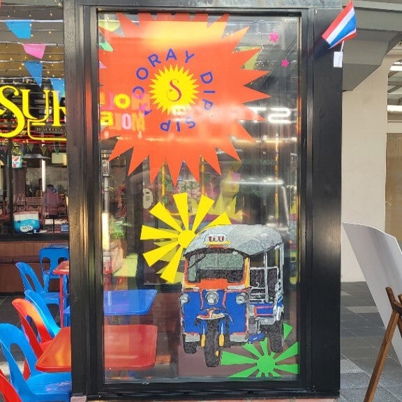 Wow Window Graphics both sides with vibrant colour Signarama Burleigh can help