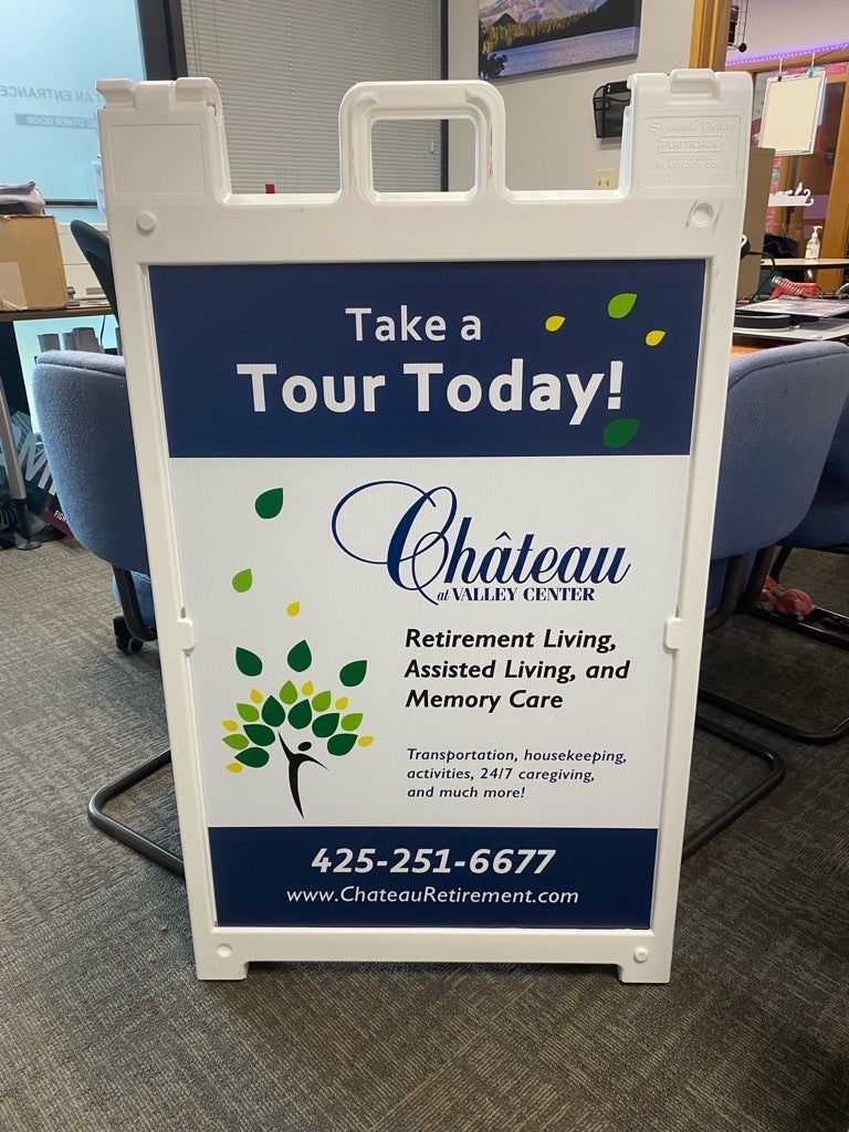 Sidewalk Signs - Portable Navigational and Informational Signage - Redmond, WA