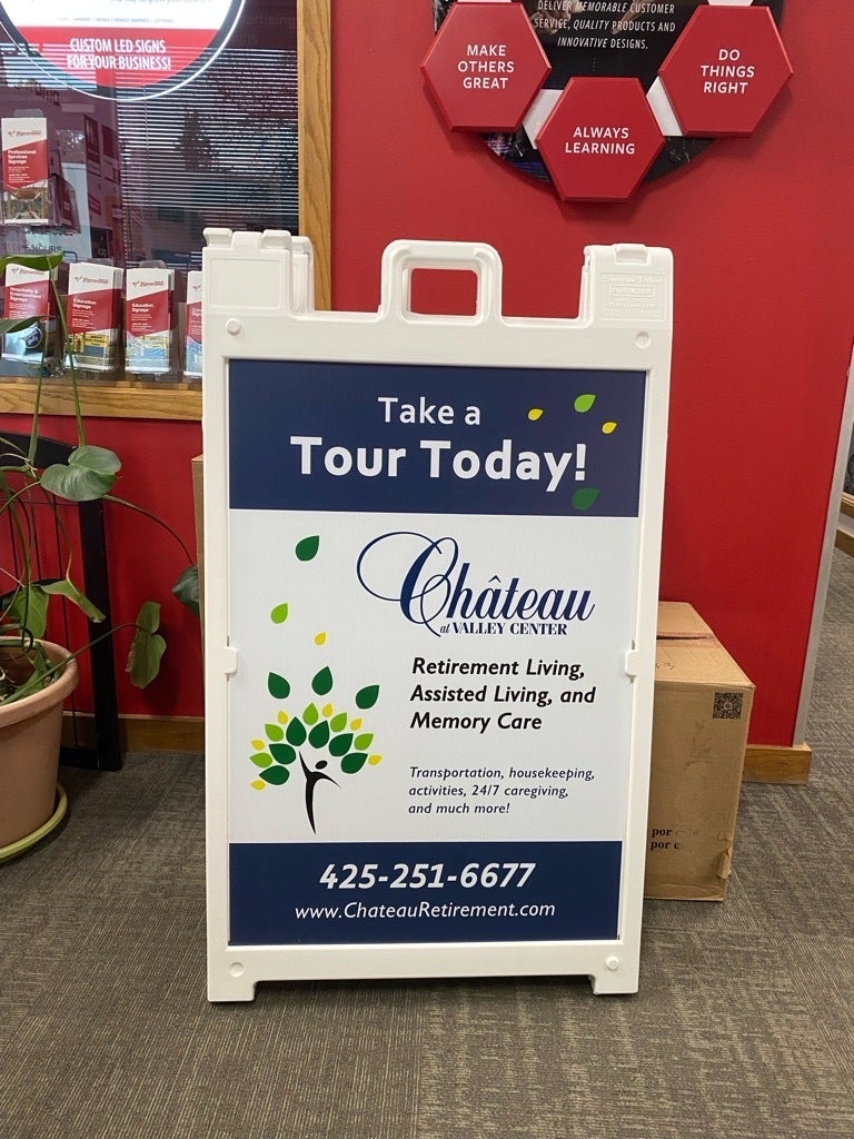 Sidewalk Signs - Portable Navigational and Informational Signage - Redmond, WA