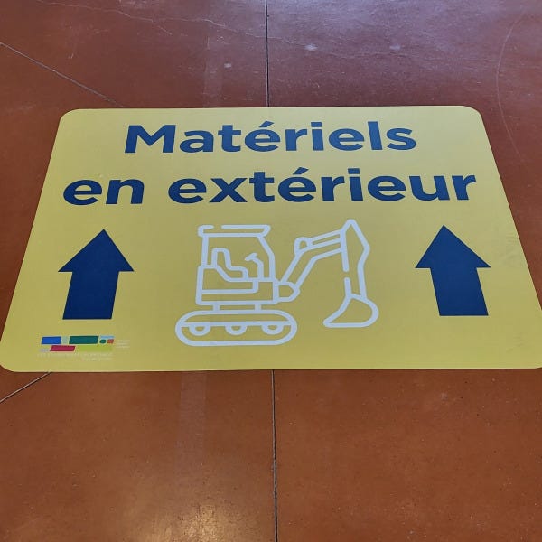 Marquage au sol