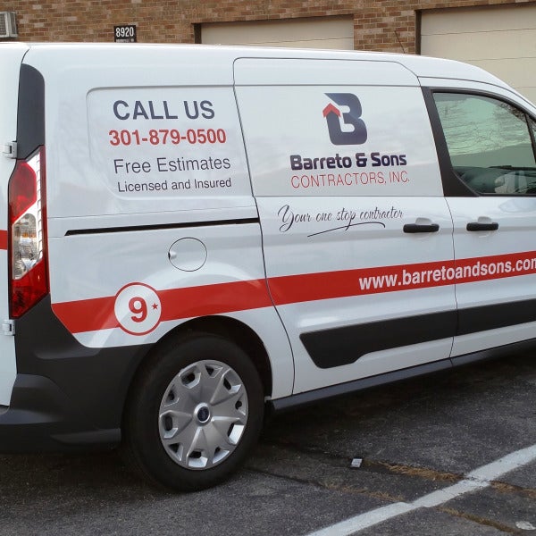 Enhancing Barreto & Sons Contractors' Brand with Fleet Vehicle Graphics