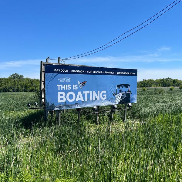 Signarama-Grayslake-roadside-billboard-oversized-banner-boating-marina-