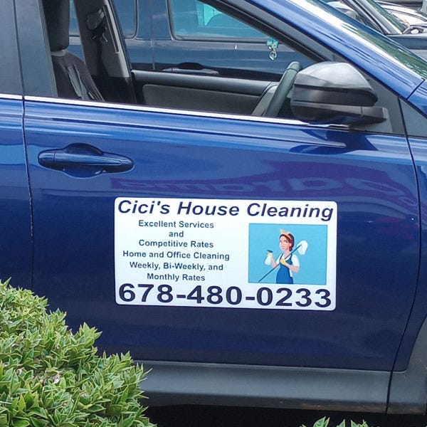 Cici's-House-Cleaning-Vehicle-Magnet