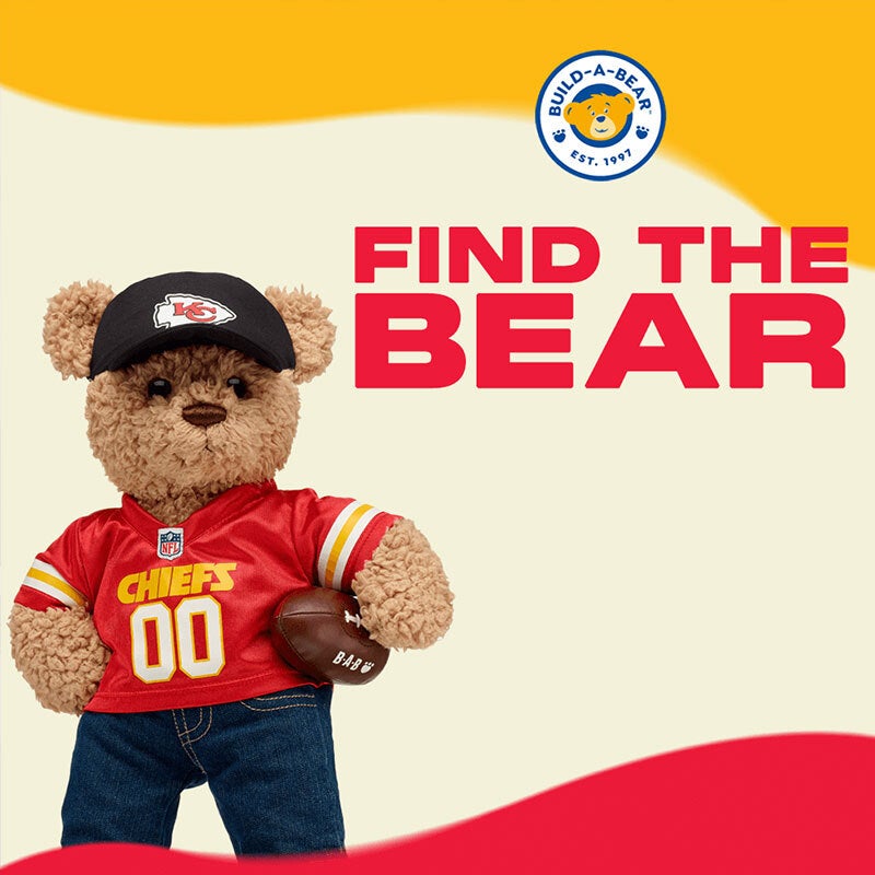 Build-A-Bear Workshop Scores Touchdown with Exclusive Partnership with Super Bowl LVIII Champs, Kansas City Chiefs