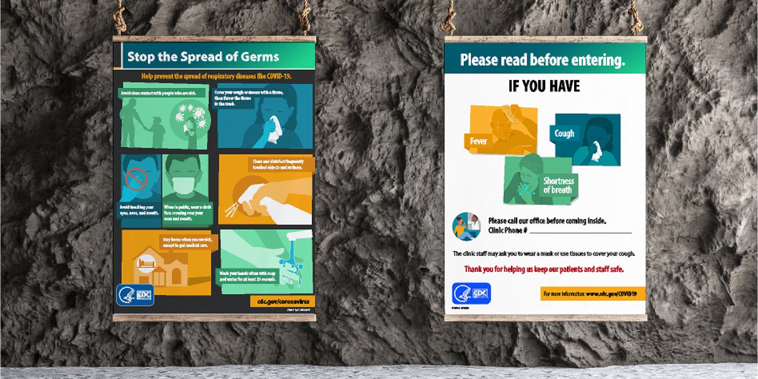 Hygiene and Safety Signs