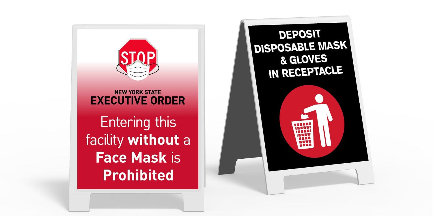 Hygiene and Safety Signs