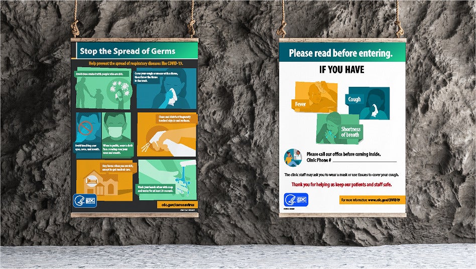 Hygiene and Safety Signs