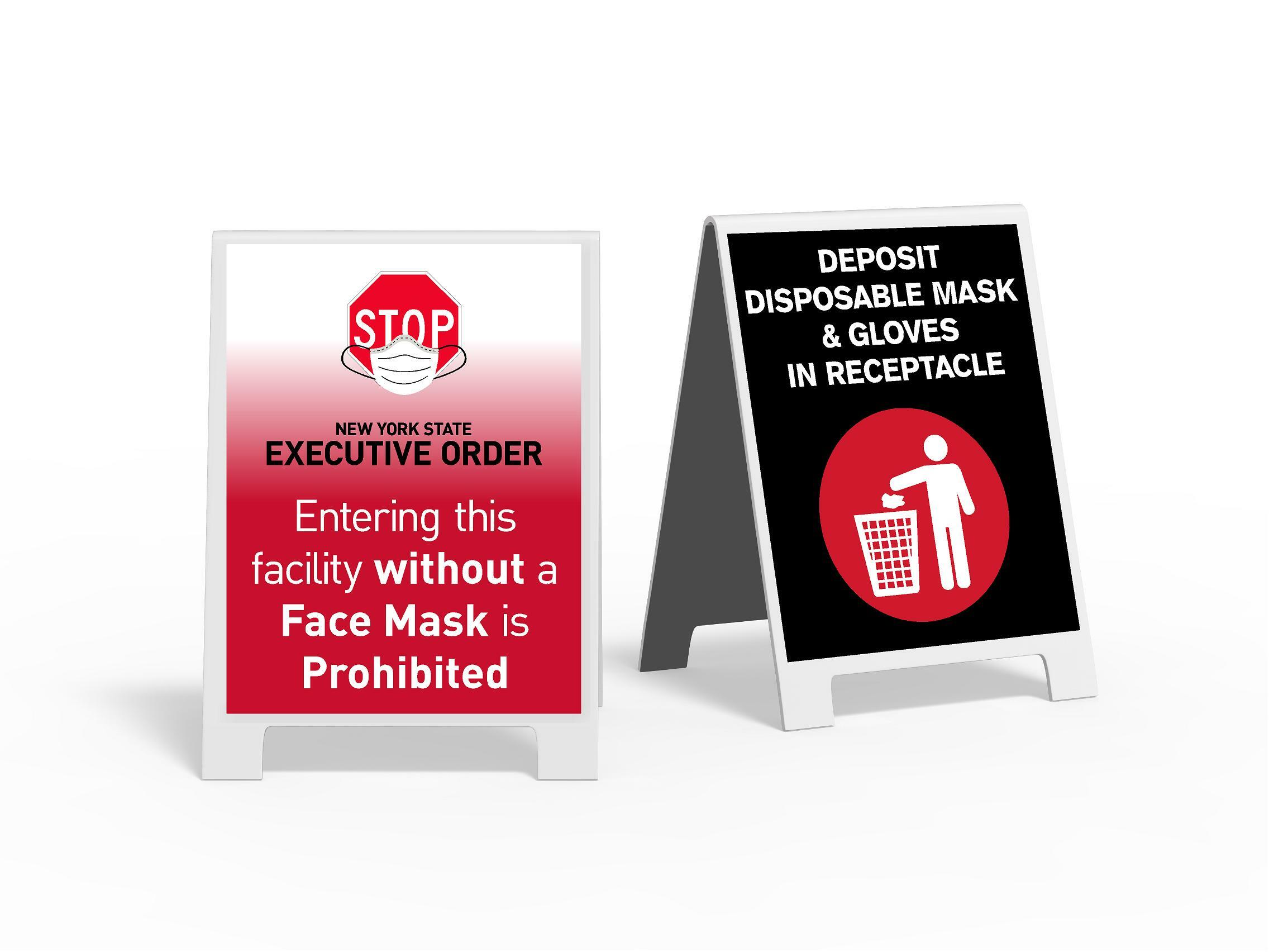 Hygiene and Safety Signs