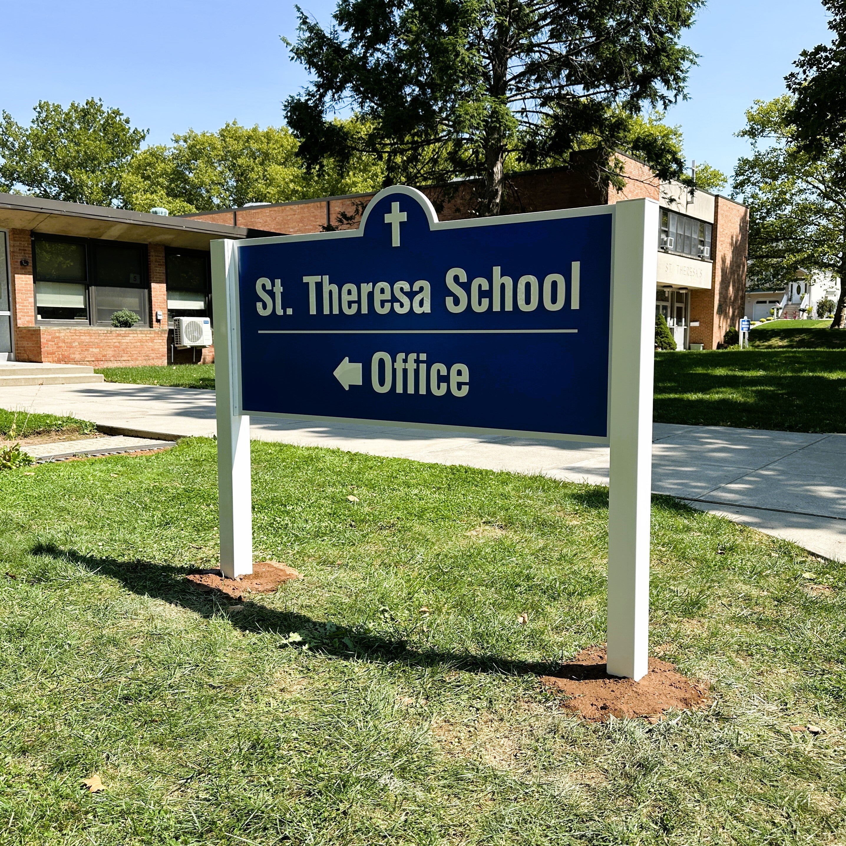 Updating School Signs