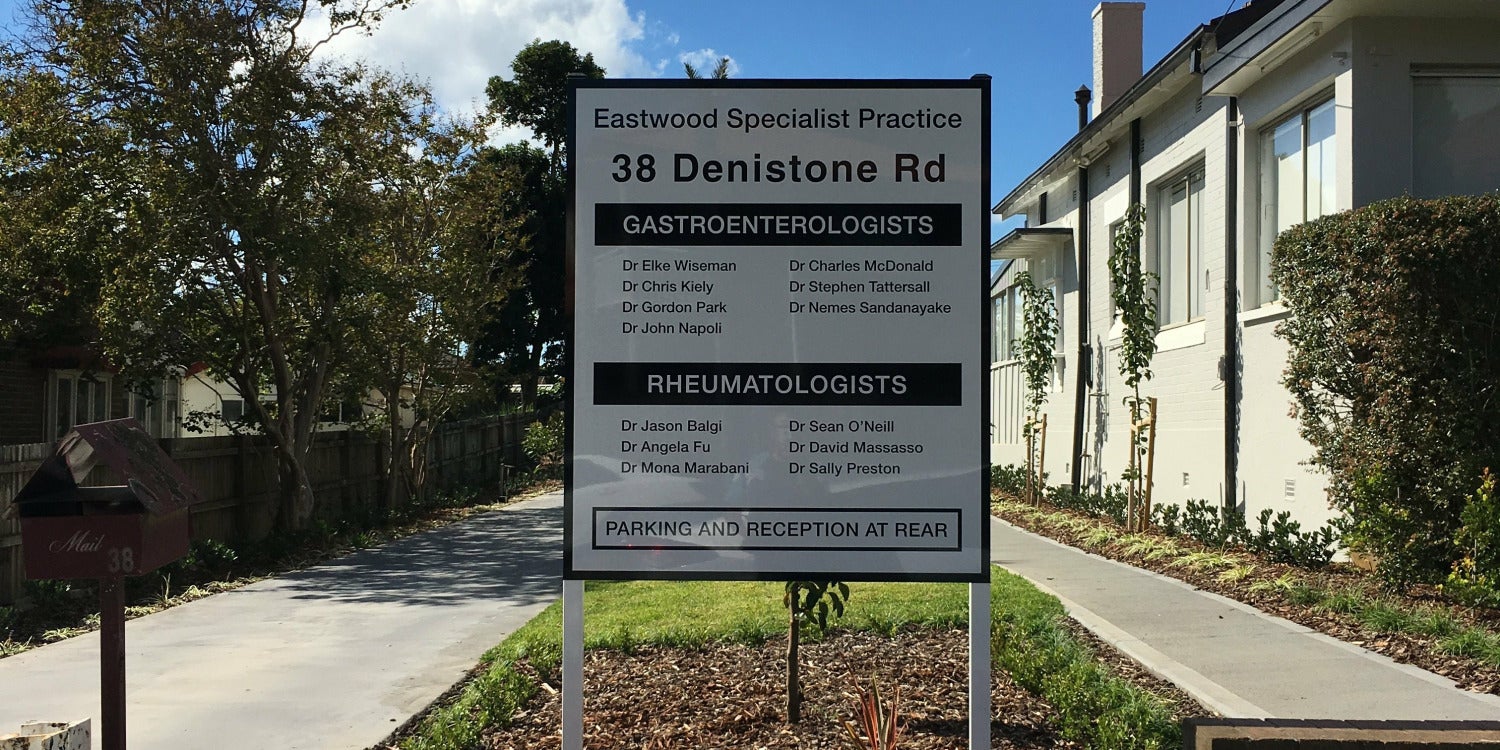 Post and Panel Signs