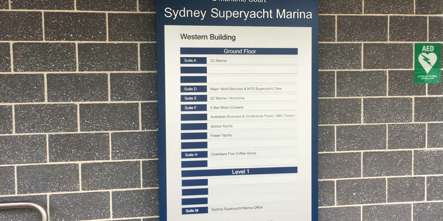 Directory Boards