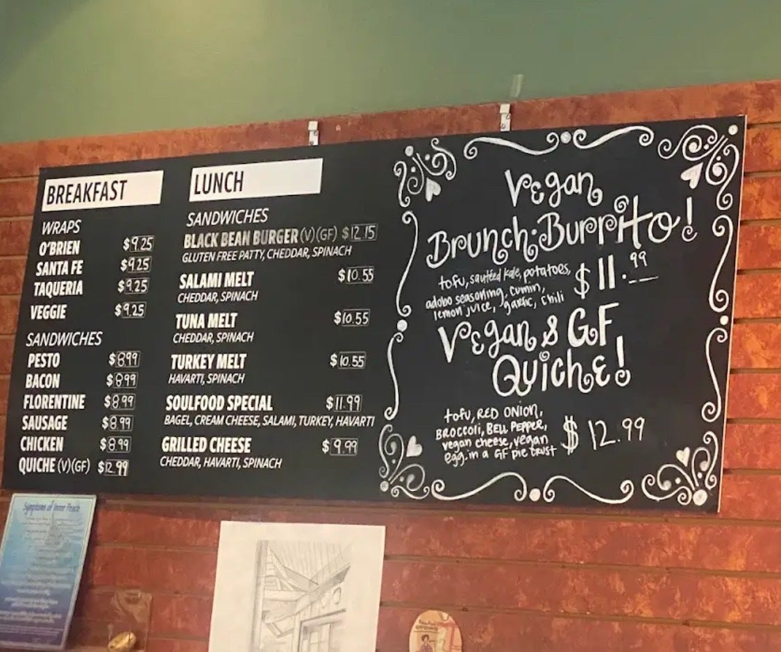 Local Business Shoutout - Custom Menu Boards - Soulfood Coffehouse, Redmond