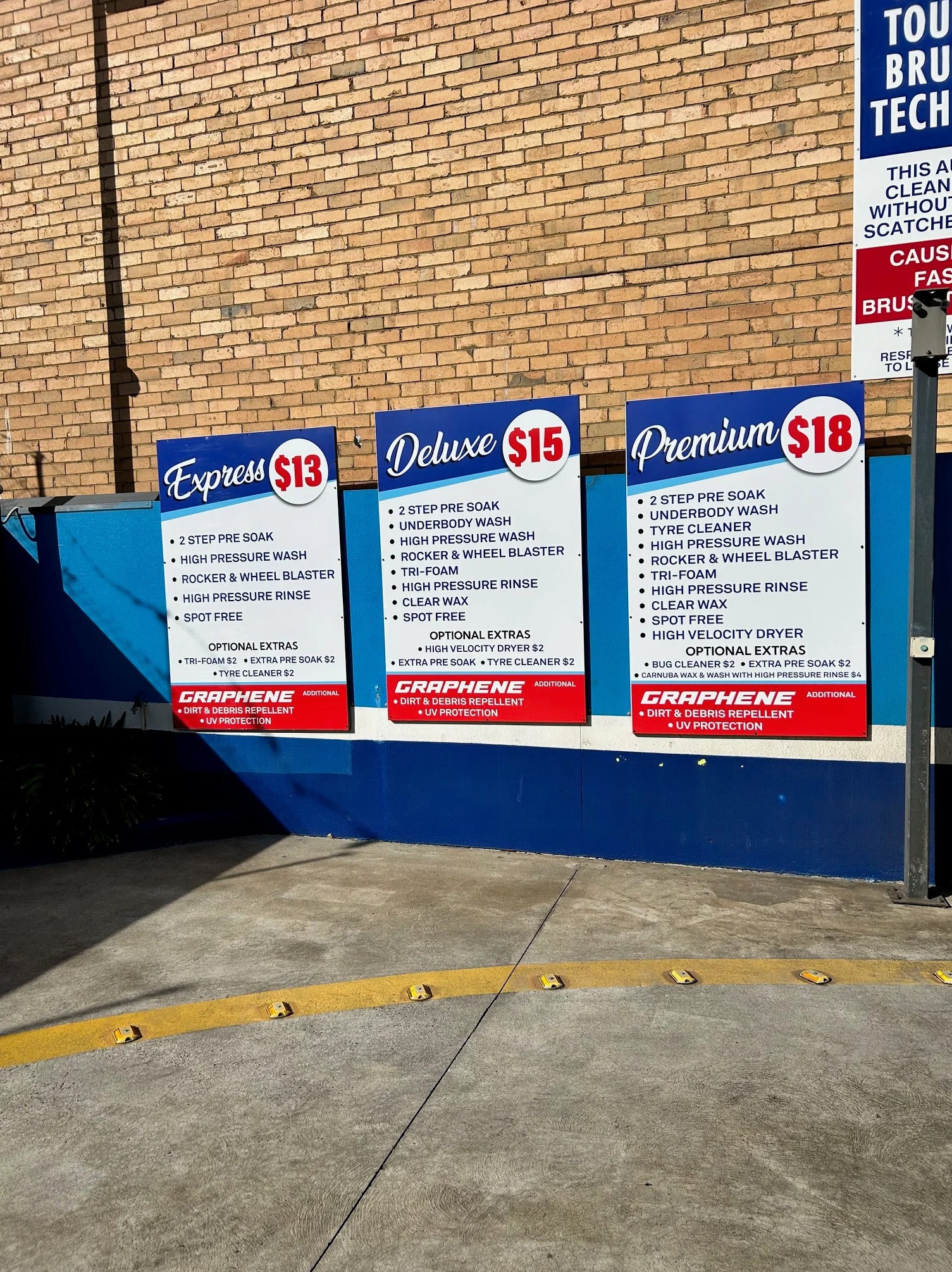 Carwash Signage - Carwash on Waterdale - Heidelberg West VIC.