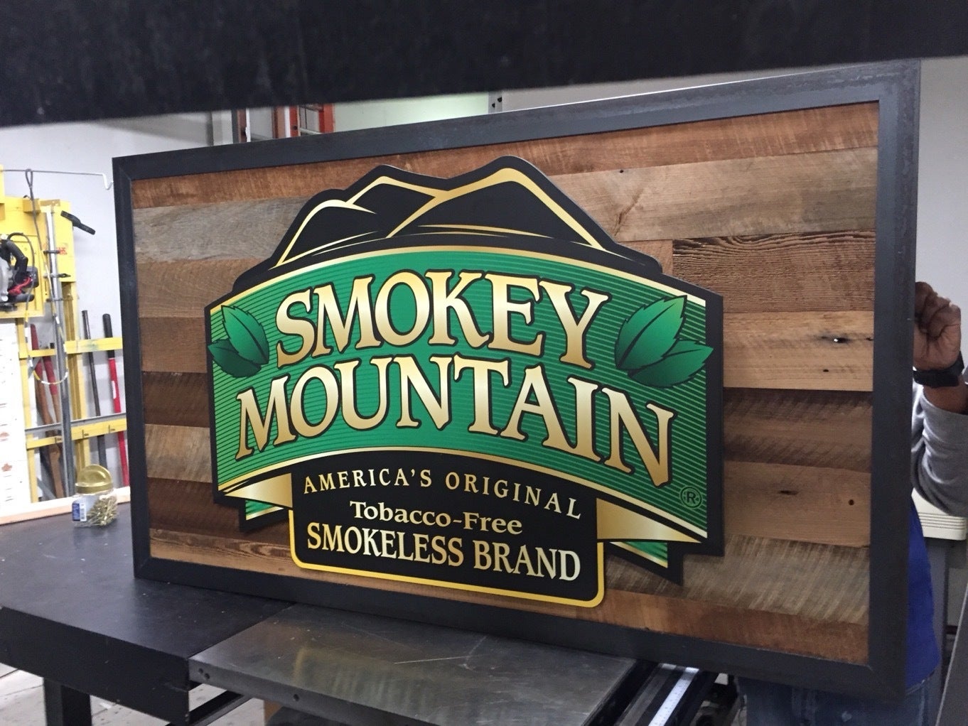 Some different signs for a different brand