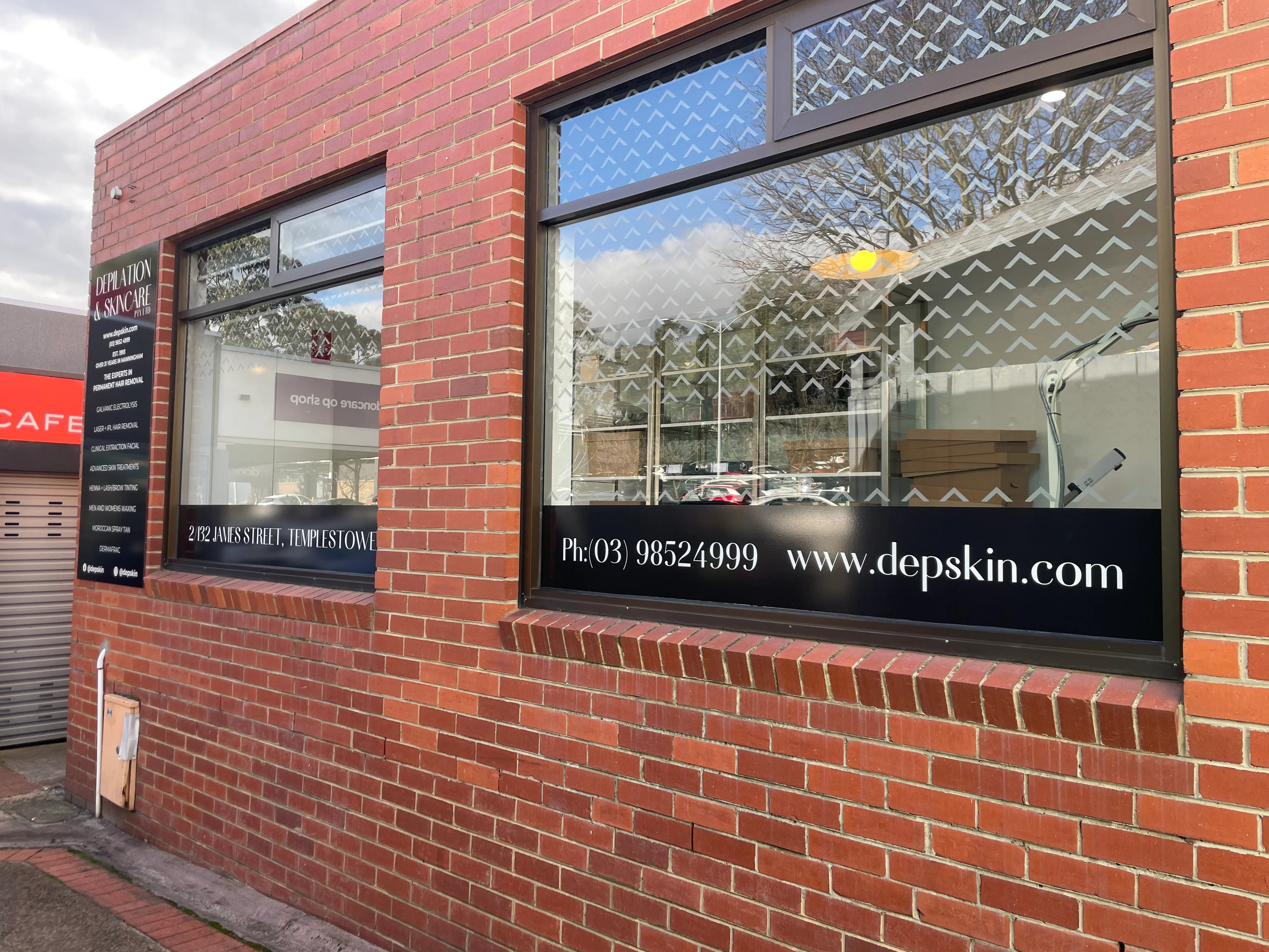 Shop Signage - Depilation & Skincare - Templestowe VIC