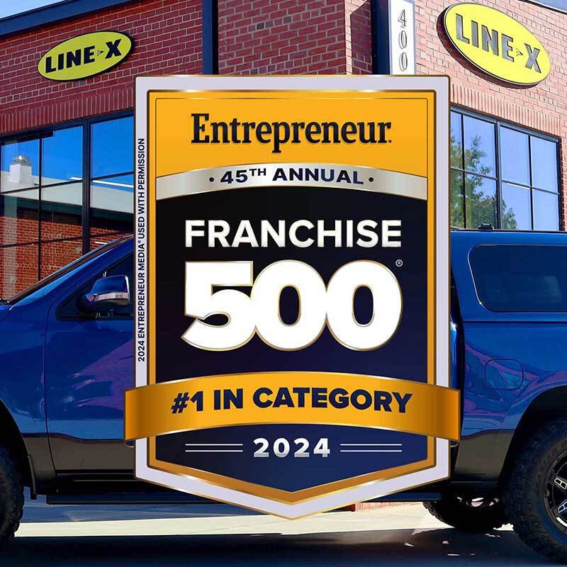 LINE-X Secures Coveted Place on Entrepreneur's Best of the Best Franchises for 2024 LINE-X Secures Coveted Place on Entrepreneur's Best of the Best Franchises for 2024