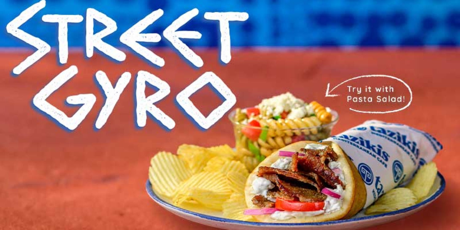 Taziki's Limited-Time Street Gyro: A Culinary Superstar Gracing Plates Like a Mediterranean Symphony
