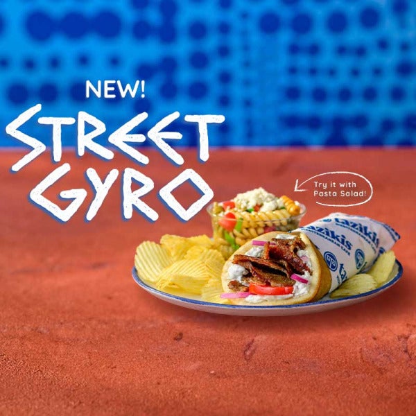 Taziki's Limited-Time Street Gyro: A Culinary Superstar Gracing Plates Like a Mediterranean Symphony