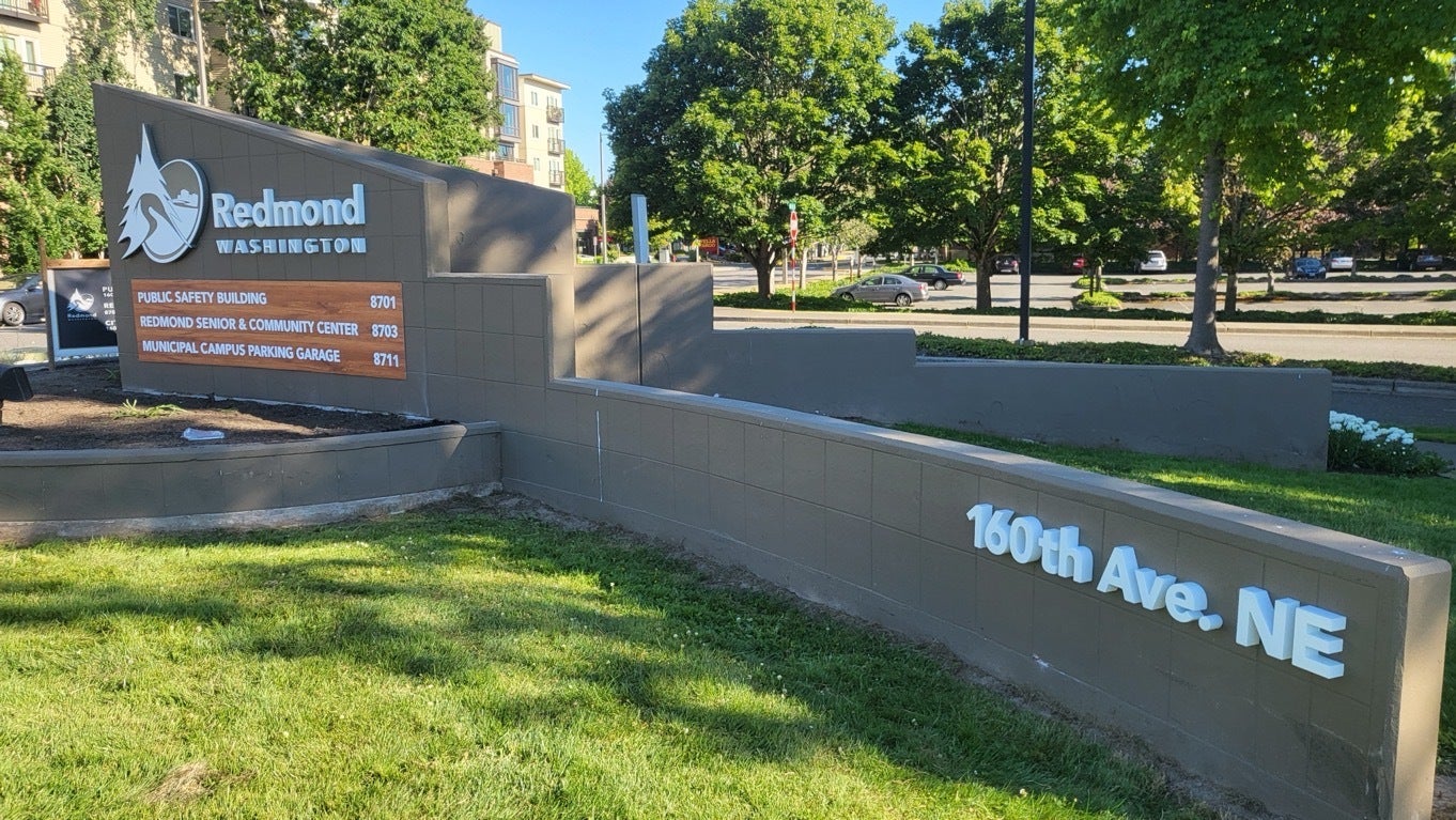 City of Redmond Monument Refresh / Update - Dimensional Letters, Logo - Redmond, WA