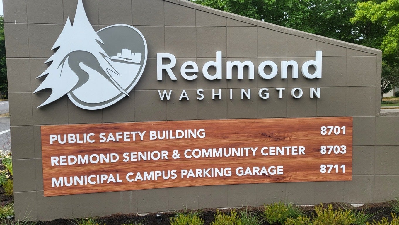 City of Redmond Monument Refresh / Update - Dimensional Letters, Logo ...