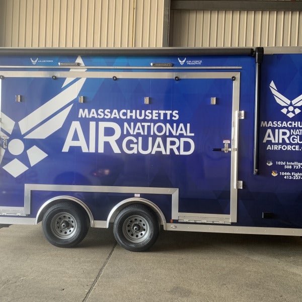 Full Trailer Wrap for MA Air National Guard