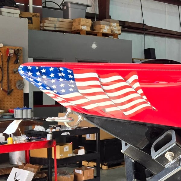 Offshore Racing Boat Lettering and Decals
