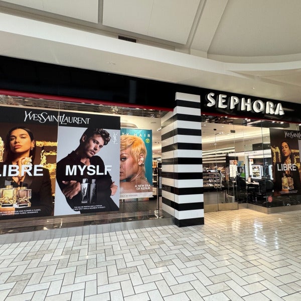 Signarama Tysons Corner Transforms Sephora Windows for Exclusive Yves Saint Laurent Event