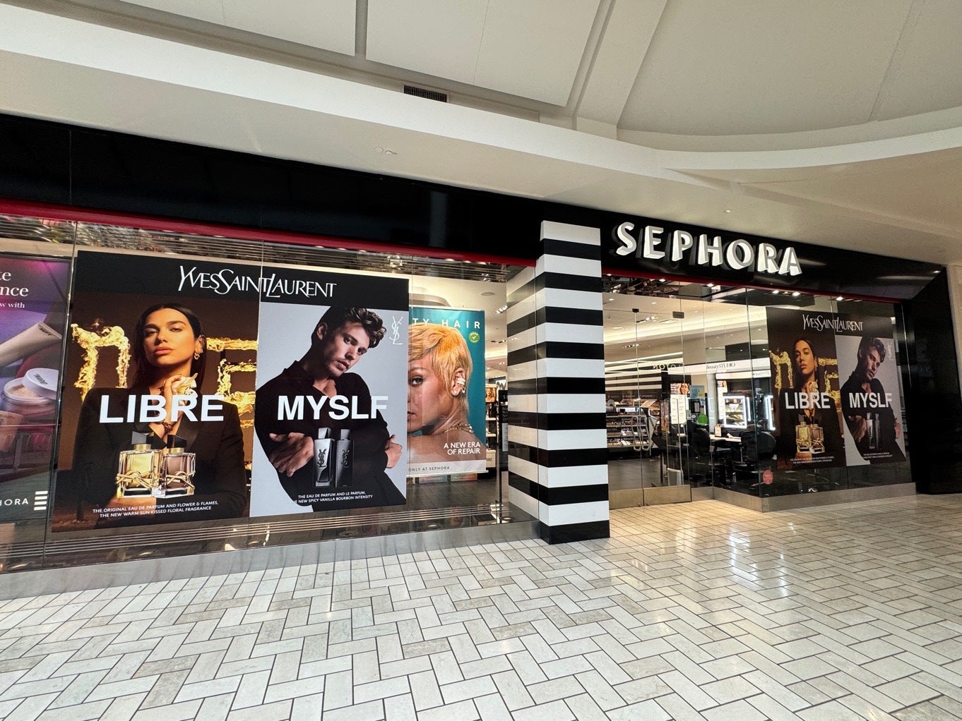 Signarama Tysons Corner Transforms Sephora Windows for Exclusive Yves Saint Laurent Event