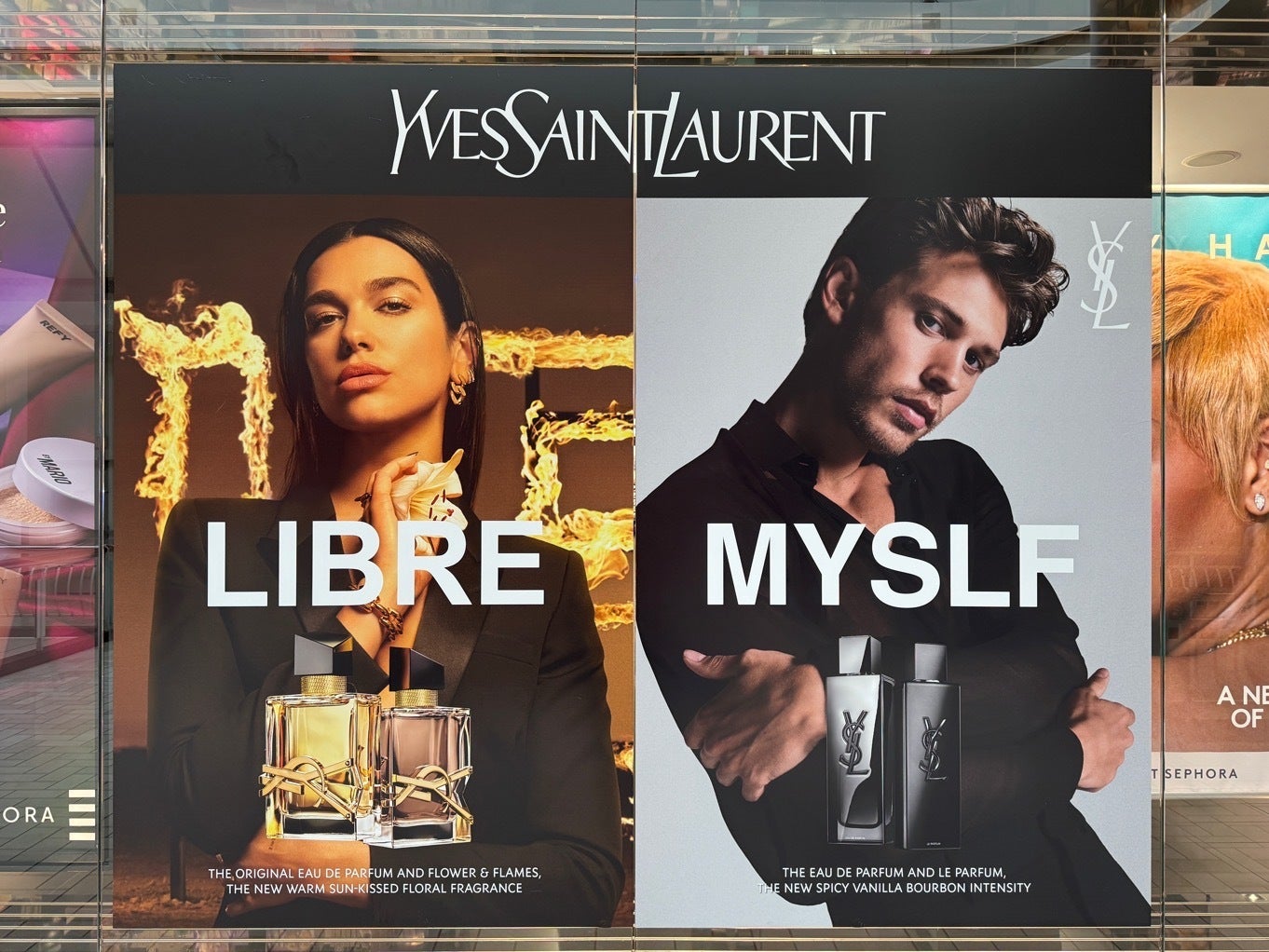 Signarama Tysons Corner Transforms Sephora Windows for Exclusive Yves Saint Laurent Event