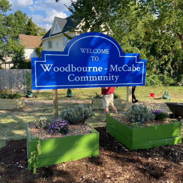 Woodbourne-McCabe Community MDO Signage