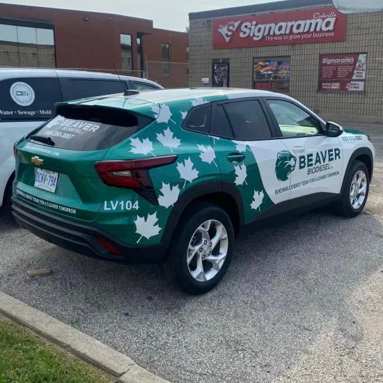 Sleek and Sustainable: Signarama Wraps Beaver Biodiesel’s Fleet