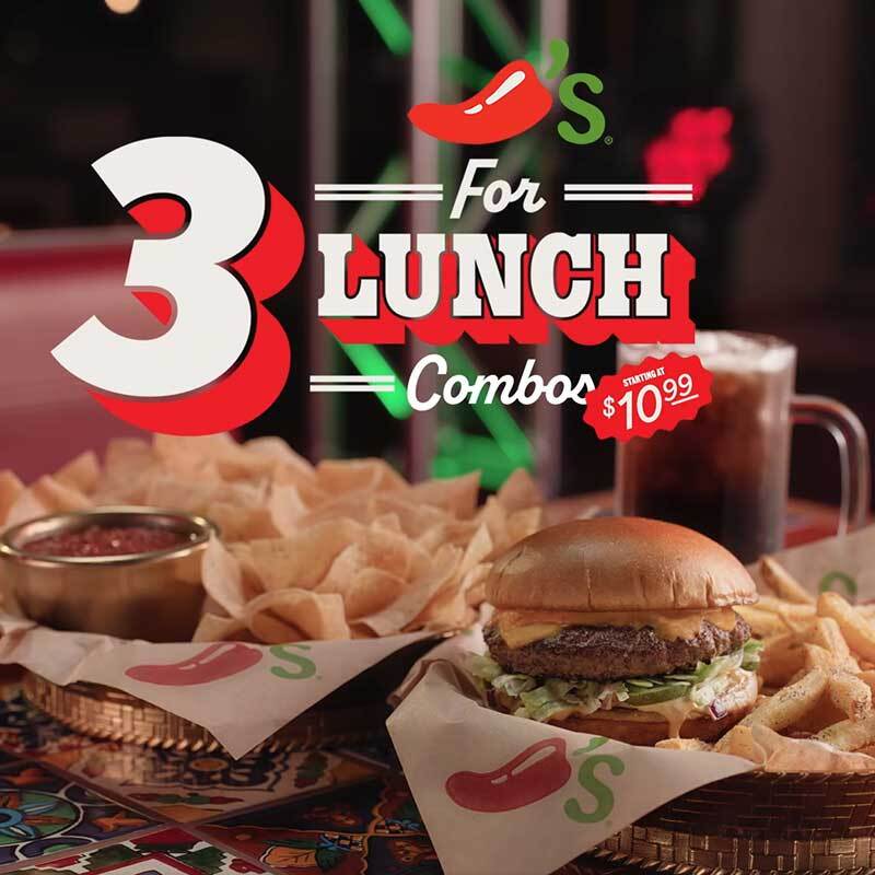 Chili's Grill & Bar Introduces 3 For Lunch Combos: A Culinary Adventure Worth Savoring