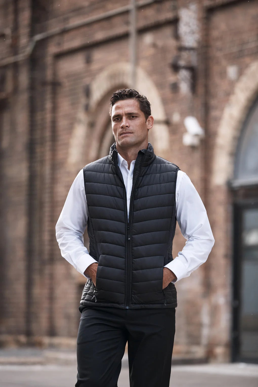 Mens Snowy Vest