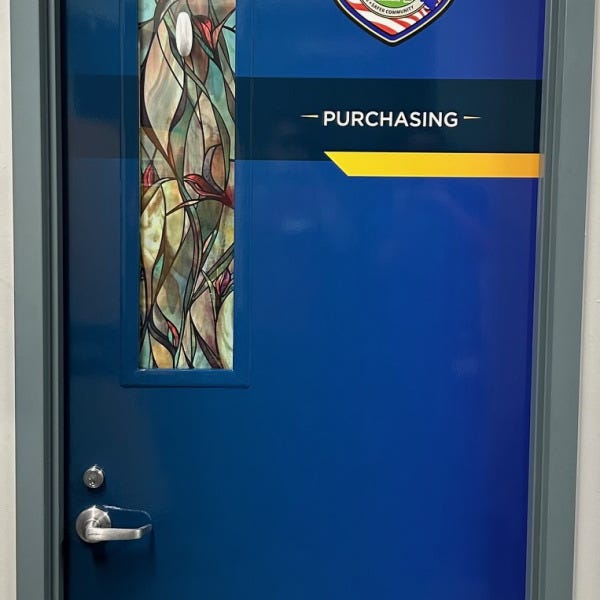 Coral Springs Police Department Door Wrap