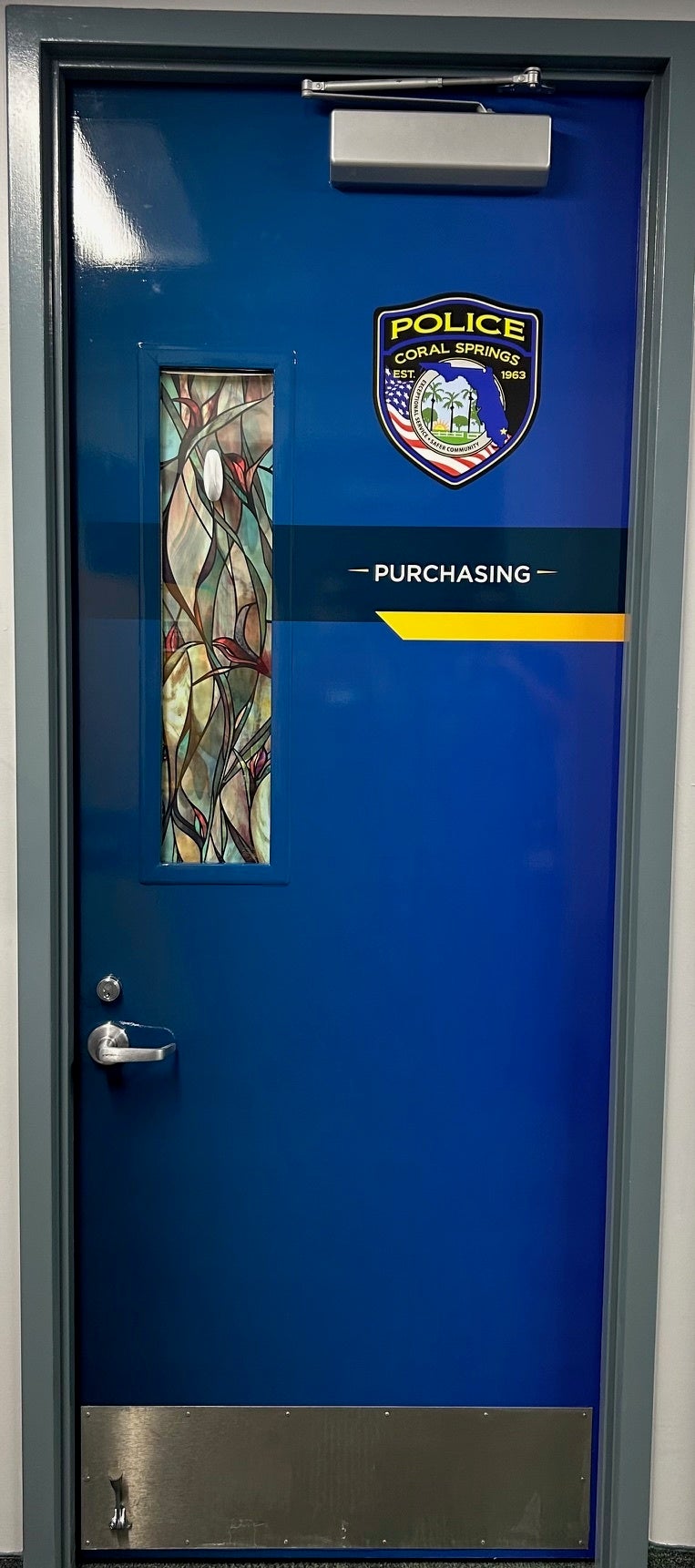 Coral Springs FL Police Department Door Wraps