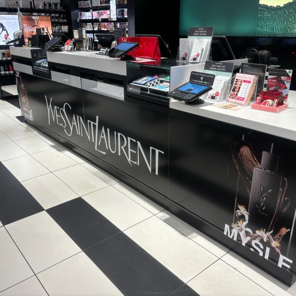 Sephora Fragrance Promotion Signage