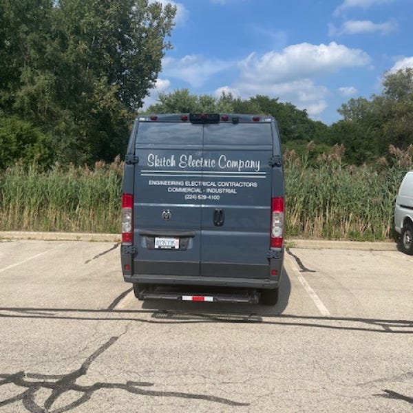 Skitch Van 2 Rear Door