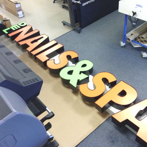 3D sign