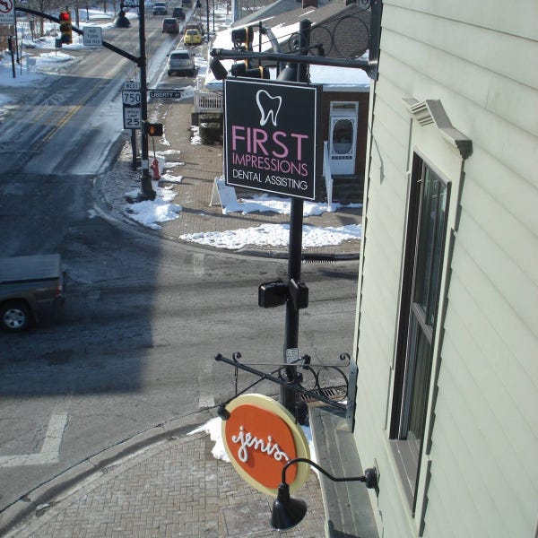 outdoor signage