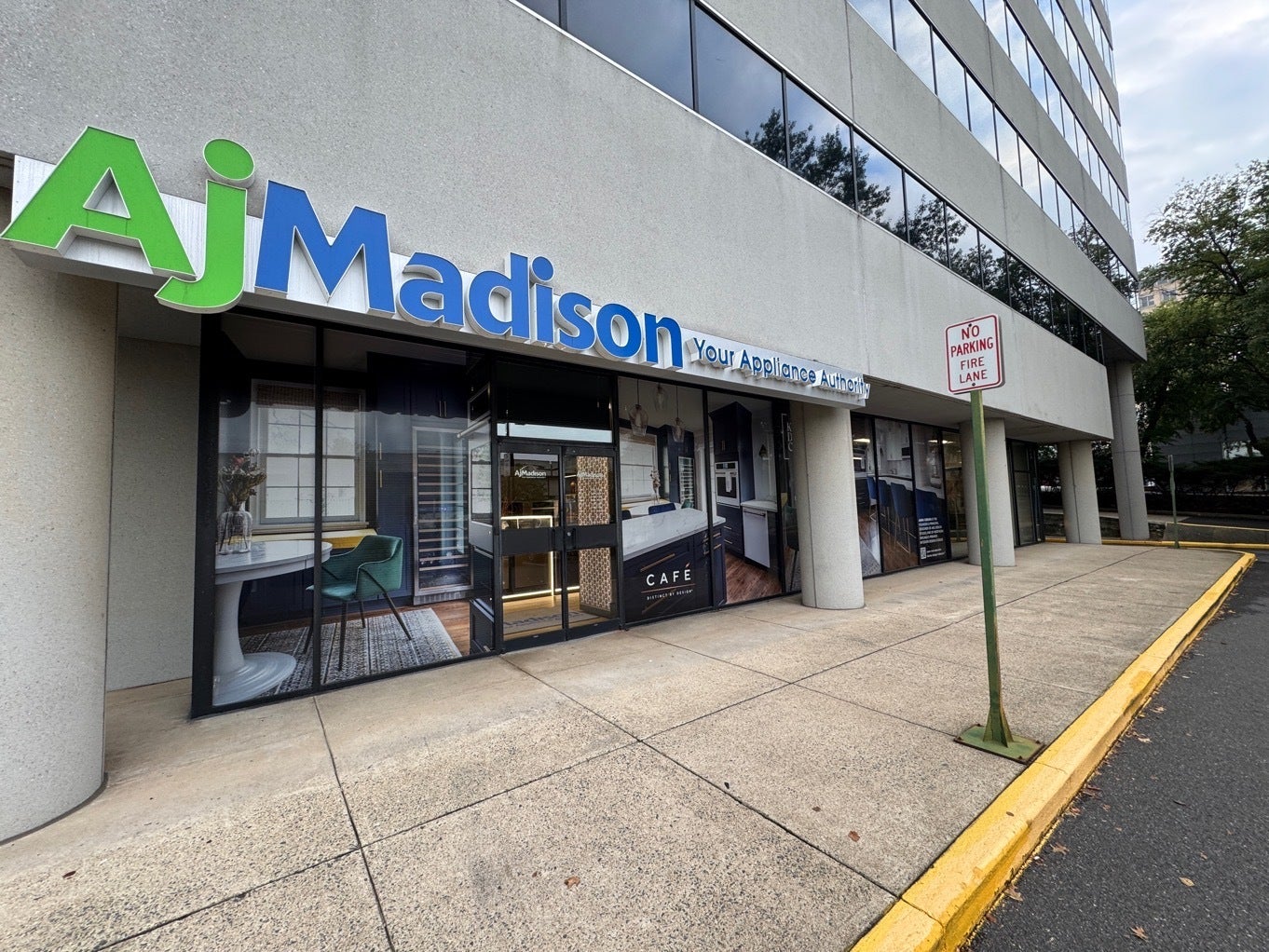 Window Refresh at AJ Madison Tysons Corner by Signarama Tysons Corner Featured Ahead of Fox News DC Segment