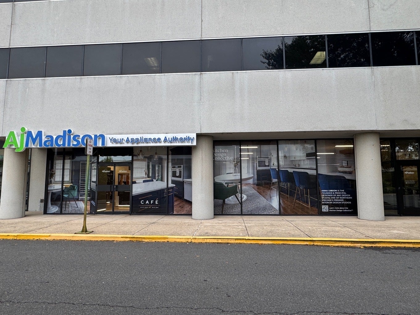 Window Refresh at AJ Madison Tysons Corner by Signarama Tysons Corner Featured Ahead of Fox News DC Segment