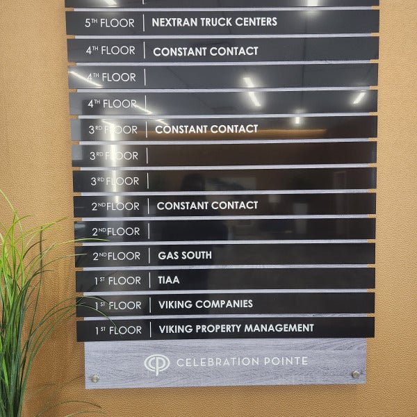 Necessary & Practical Meets Tasteful: Wayfinding & Safety Signage