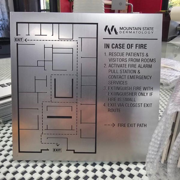 Fire Exit - Metal