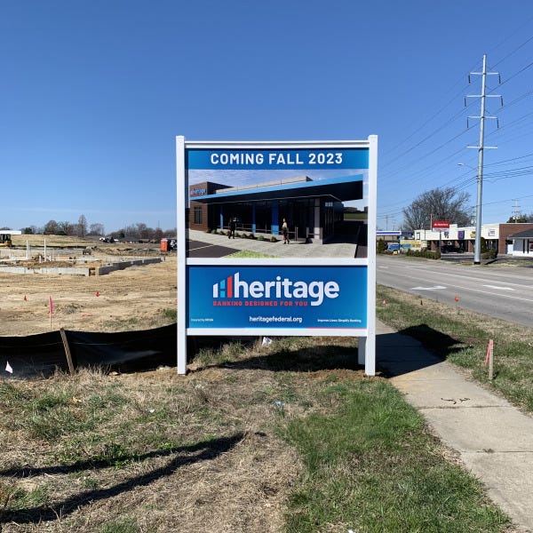 161778 Heritage Federal Credit Union Post and Panel Owensboro1