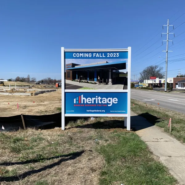 161778 Heritage Federal Credit Union Post and Panel Owensboro1