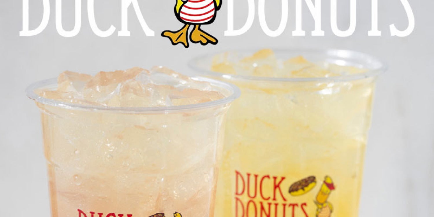 Quack Up Your Summer Routine with Duck Donuts' Lemonade Refreshers and Donut Duos!