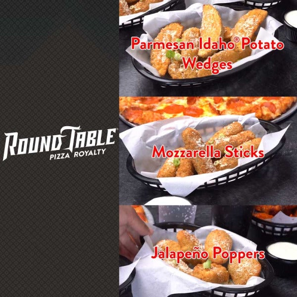 Behold the Royal Court of Round Table Pizza's New Appetizer Kingdom Behold the Royal Court of Round Table Pizza's New Appetizer Kingdom