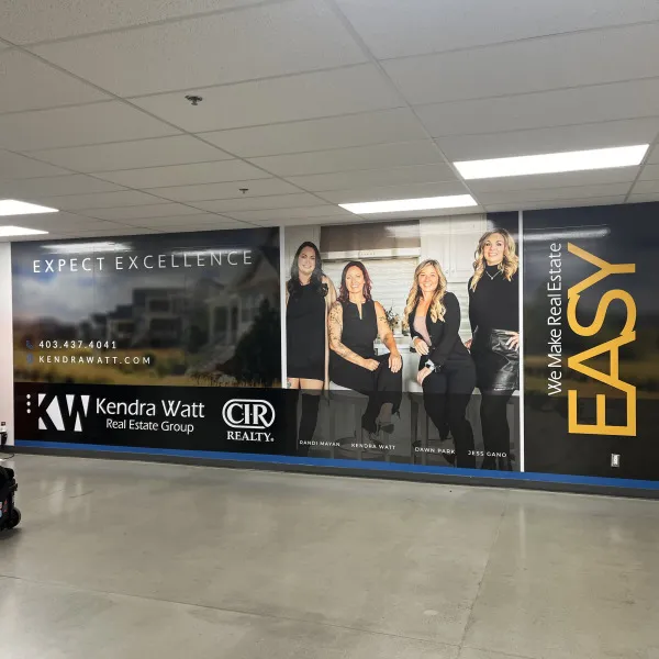 Wall Wrap for Kendra Watt Real Estate Group